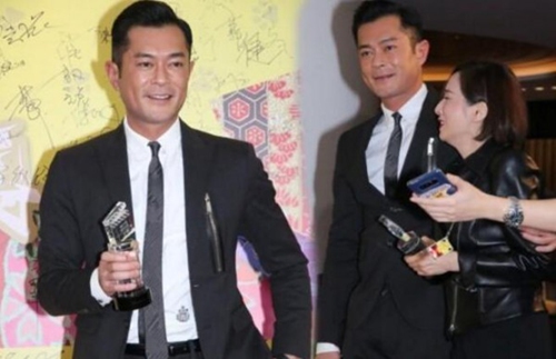 古天乐24小时摘两影帝 古天乐绿了是什么梗? 古天乐签名看一次让人“饿一次”