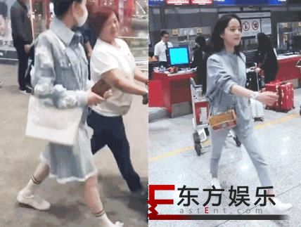 欧阳娜娜模仿刘诗诗走路 网友:你是北舞劈叉系毕业的吗?