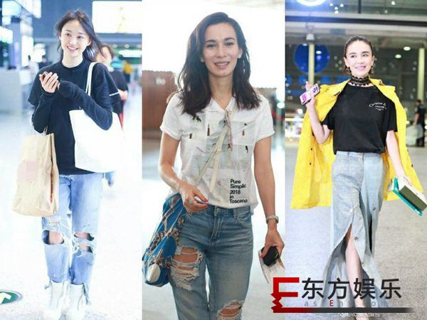 不敢想象!女星素颜机场照的差别 郑爽卢靖姗吕佳容