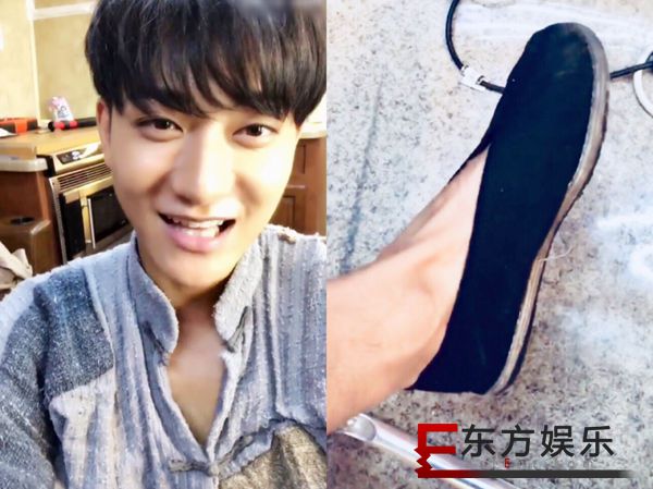 黄子韬花式推荐“潮品”布鞋 网友:忍住不笑
