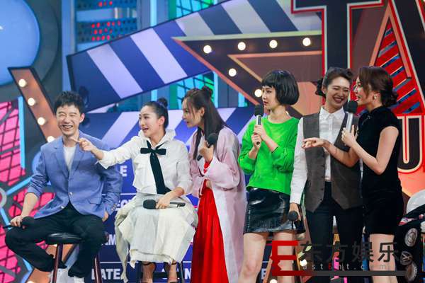 周海媚俞灏明《天天向上》比拼演技 才子陆虎现场即兴创作