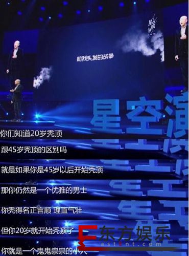 徐峥自曝20岁秃顶 下决心剃光头有出家的感觉!