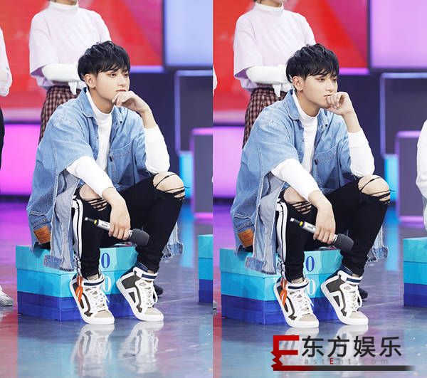 黄子韬第九次登《快乐大本营》 与IG成员同台欢乐跨年