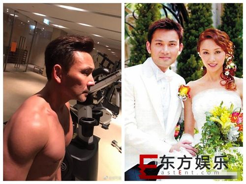 郭可盈晒照林文龙 性感胸肌迷倒众网友!