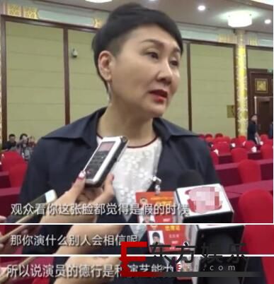 张凯丽谈劣迹艺人 劣迹艺人看脸都觉得假!