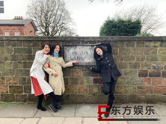 胡杏儿宣萱陈慧珊同框 TVB三大视后同游英国!