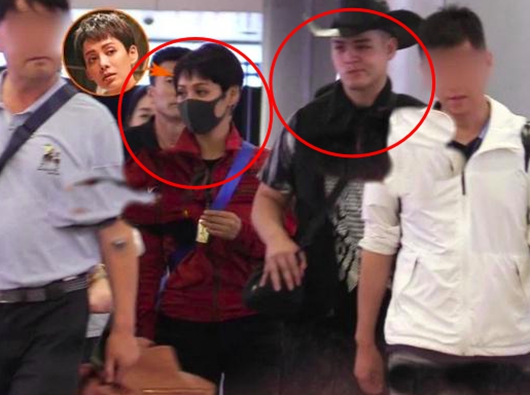 宁静儿子近照曝光 母子同行宛如姐弟!