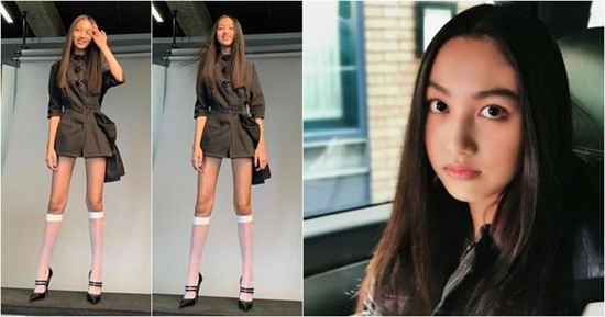 任达华女儿近照曝光 五官标致遗传父母好基因