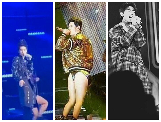 王俊凯get偶像周杰伦同款错位图 十分逗趣搞怪!