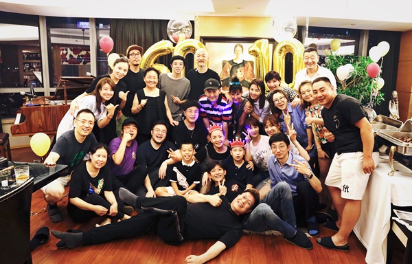 宋丹丹林大竣生日众星齐聚 林永健隔空送祝福